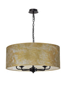 Banham  Pendant Light with 5 Lights Black & Gold