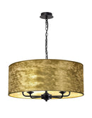 Banham  Pendant Light with 5 Lights Black & Gold