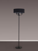 Banham Floor Lamp with 3 Lights Black