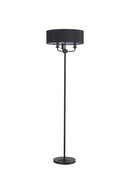 Banham Floor Lamp with 3 Lights Black