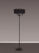 Banham Floor Lamp with 3 Lights Black