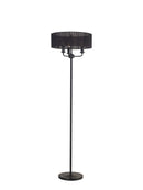 Banham Floor Lamp with 3 Lights Black
