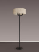 Banham  Floor  Lamp with  3 lights   Ivory Pearl