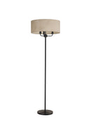 Banham  Floor  Lamp with  3 lights   Ivory Pearl