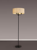 Banham  Floor  Lamp with  3 lights   Ivory Pearl