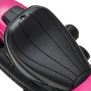 6V Kids Ride On Motorcycle with Training Wheels and Headlight for Toddlers-Pink