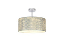 Bayswater Ceiling Light with 1 Light Chrome & Silver