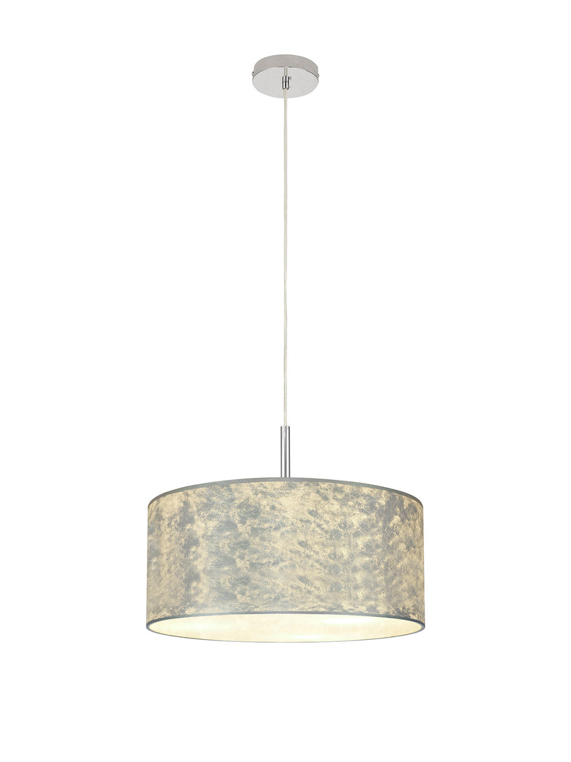 Bayswater Ceiling Light with 1 Light   Chrome & Silver