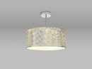 Bayswater Ceiling Light with 3 Lights Chrome & Silver