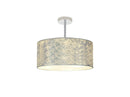 Bayswater Ceiling Light with 3 Lights Chrome & Silver