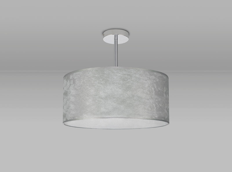 Bayswater Ceiling Light with 3 Lights Chrome & Silver