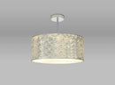 Bayswater Ceiling Light with 3 Lights Chrome & Silver