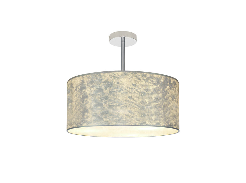 Bayswater Ceiling Light with 3 Lights Chrome & Silver