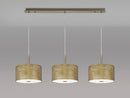 Bayswater Pendant Light with 3 Lights Antique Brass & Gold