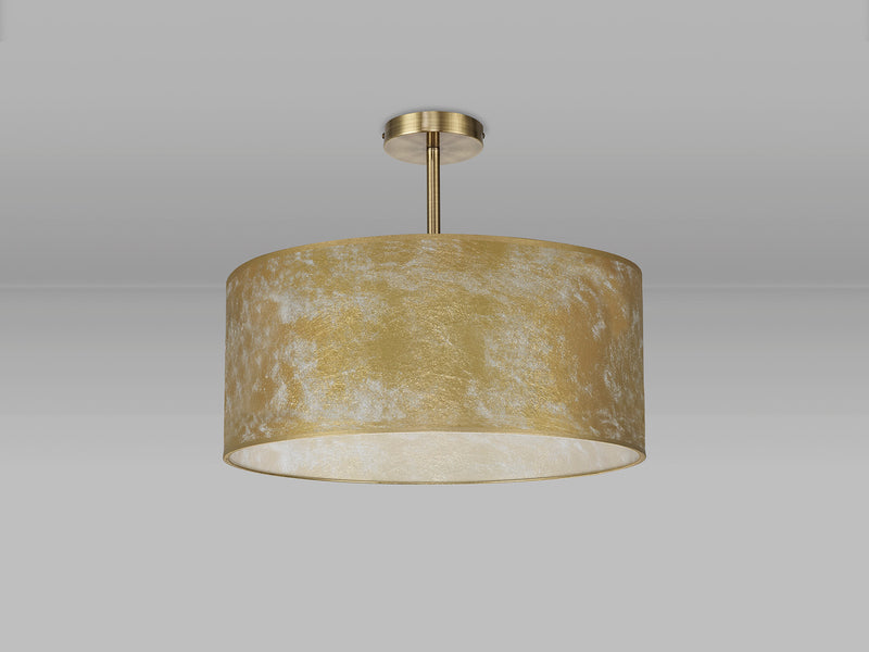 Bayswater Ceiling Light with 5  Lights Antique Brass & Gold