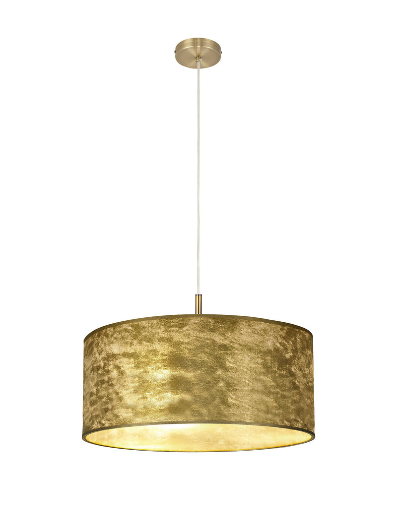 Bayswater Pendant Light with 5 Lights Antique Brass & Gold