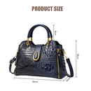 Modishion Fashion PU Leather Handbag with Adjustable Strap