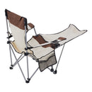 Breeins Foldable Reclining Camping Chair with Footrest