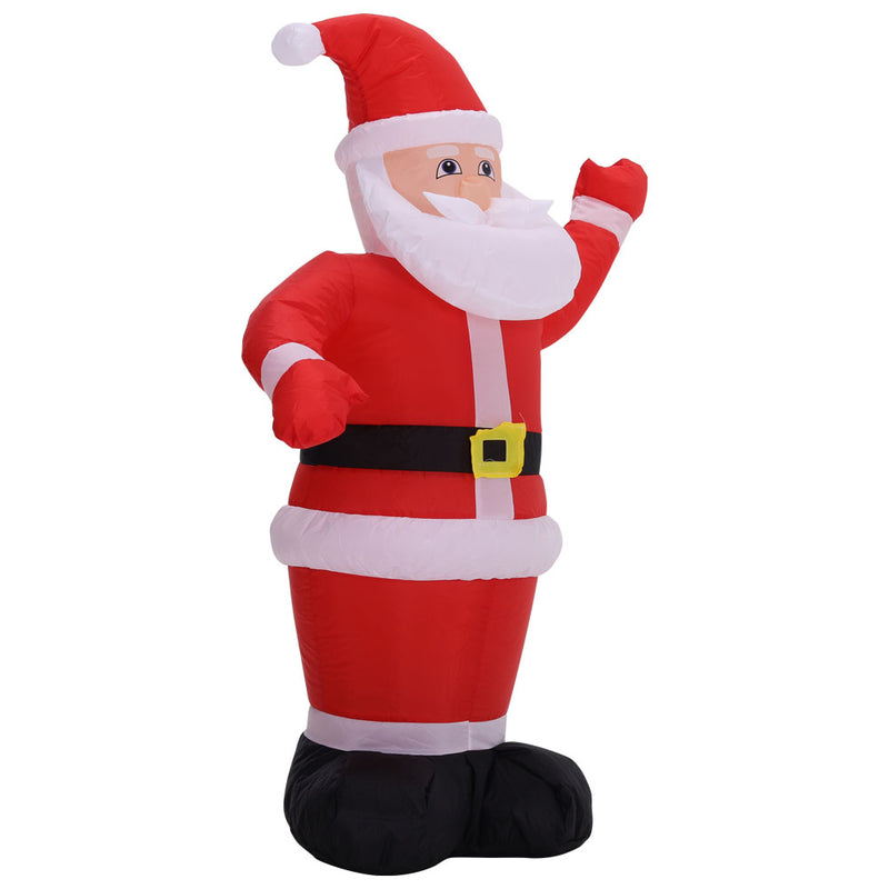 Lifeideas Inflatable Santa Claus Christmas Yard Decoration with LED