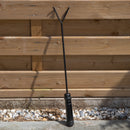 43cm Black Steel Outdoor Garden El Clasico Firepit with Fire Poker