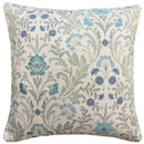 Enhanced Living Pair of Blue Floral Cushion Covers - 45x45cm - Cases Only