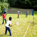 Lifeideas Portable Badminton Net with Height Adjustable Stand and Carry Bag
