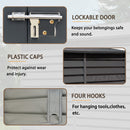 Breeins 4.6 x 9ft Outdoor Steel Storage Shed