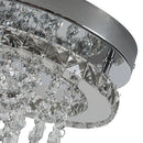 Livingandhome Crystal Ceiling Light With Droplets