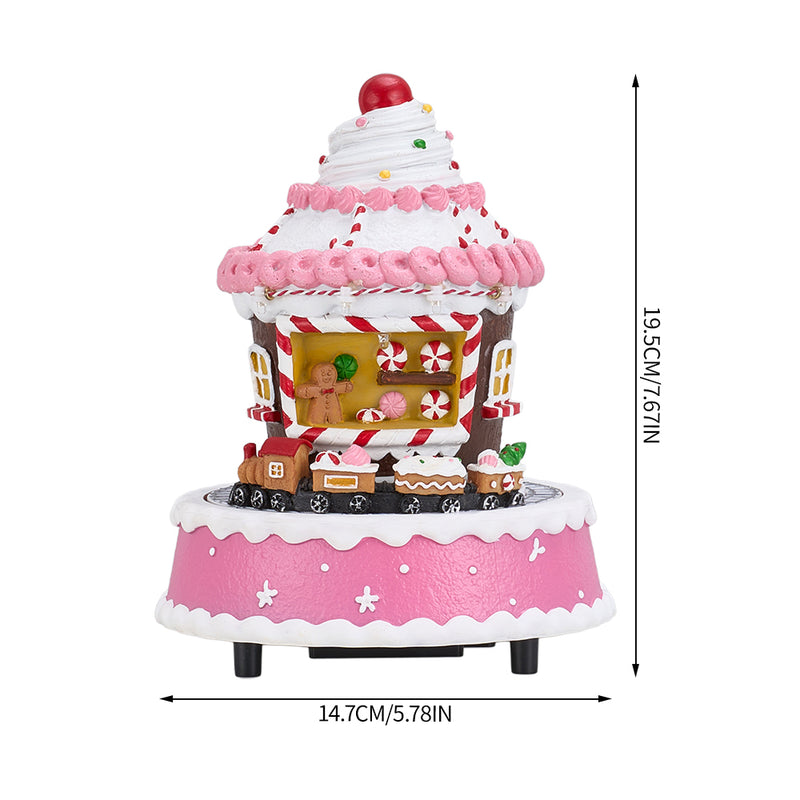 Lifeideas Christmas Cake Music Box Ornament