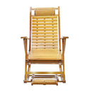 Garden Sanctuary Bamboo Rocking Chair Foldable Recliner