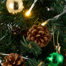 Lifeideas Tabletop Christmas Tree Decoration with LED String Light