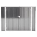 Breeins Steel Trash Can Recycle Bin Enclosure Storage Shed