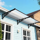 Breeins Door Window Awning Canopy Rain Cover
