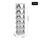 Livingandhome 7-Layer Vertical Shoe Rack