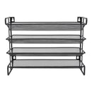 Livingandhome Metal Spice Rack Organizer 4-Tier
