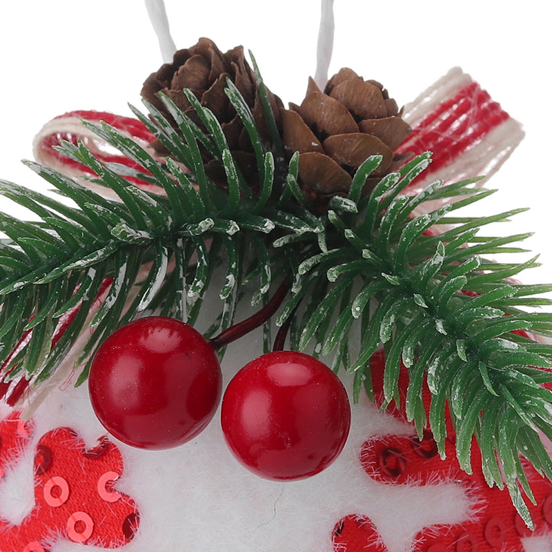 Livingandhome Set of 9 Christmas Ball Ornaments Hanging Decorations