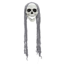 Halloween Hanging Skull with Glowing Eyes