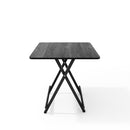 Livingandhome Folding Wooden Dining Table