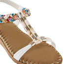 Pair Of Casual Bohemian Open-Toe Sandals
