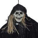Halloween Hanging Skeleton Ghost with Sensor