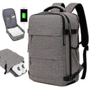 Modishion Rock Grey Wet Dry Expandable Backpack
