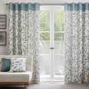 Fusion Beechwood Eyelet Curtains in Duck Egg