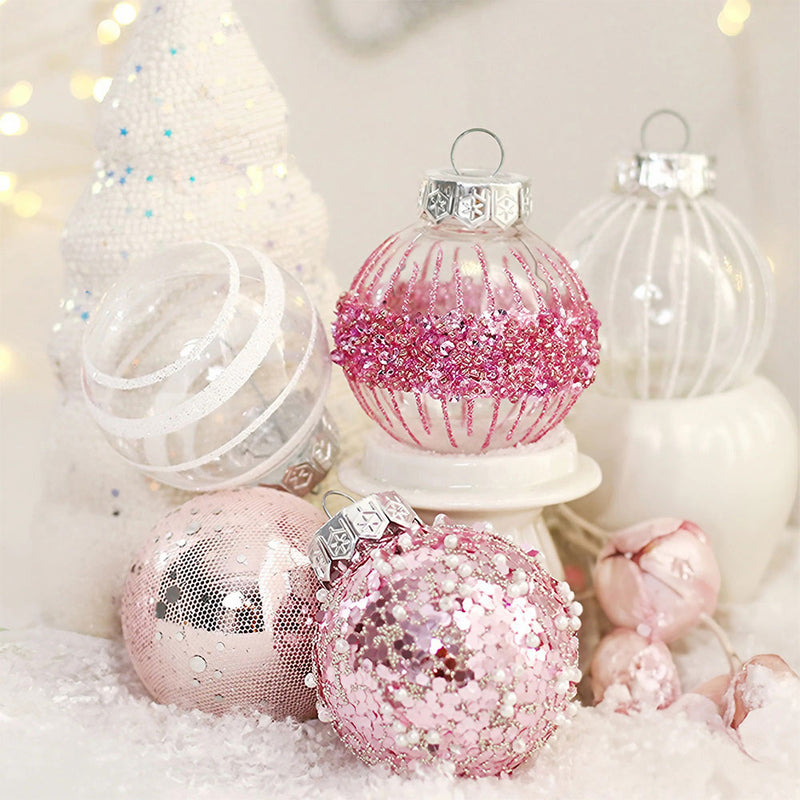 Lifeideas 25Pcs Christmas Ball Ornament Set