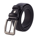 Modishion Leather Belt with Metal Pin Buckle