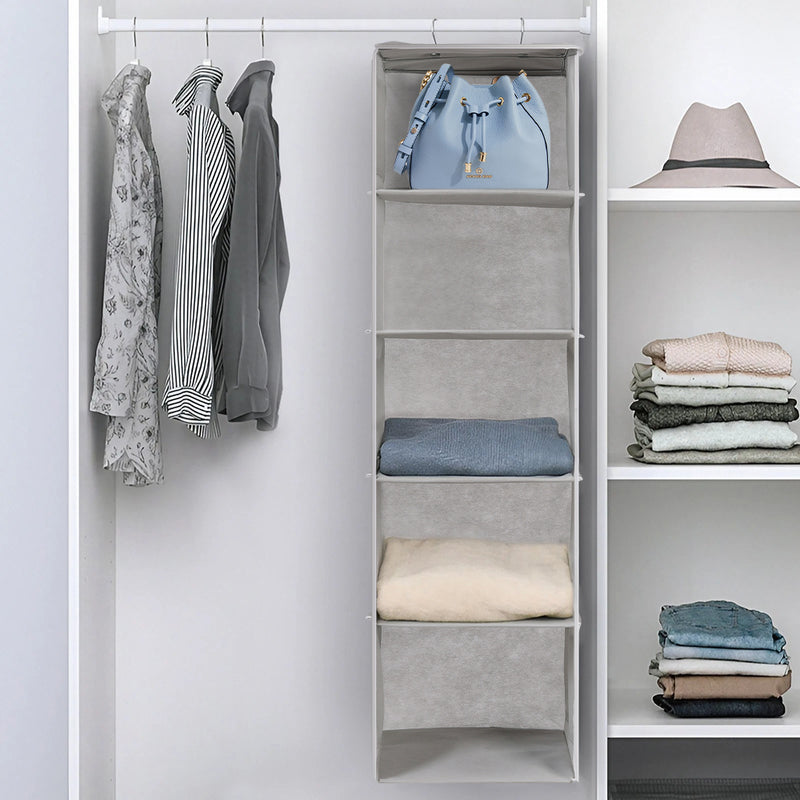 Lifeideas 5-Tier Closet Hanging Organizer