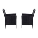 Breeins Set Of Rattan Chairs Garden Furniture Set Of 2 Or 4