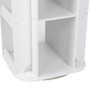 Cottonfy UK Kids' House Frame Rotating Bookshelf