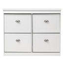 Livingandhome Free Standing Flip Down Shoe Rack