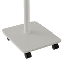 Livingandhome Sofa Bed Side Table with Wheels and Storage