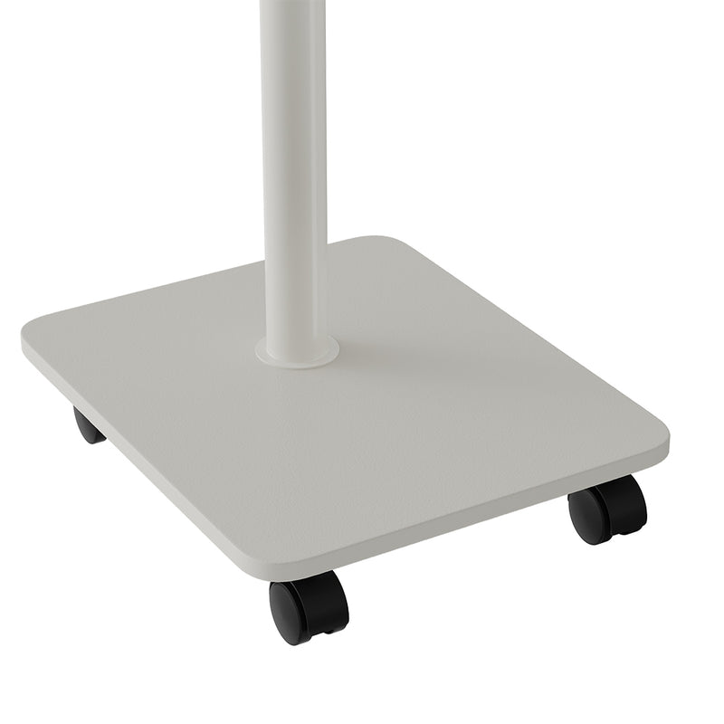 Livingandhome Sofa Bed Side Table with Wheels and Storage